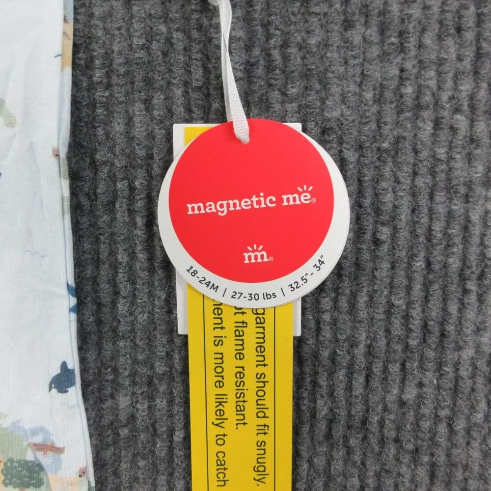 Magnetic Me Coverall Baby Boys 18-24 Months Blue America The Beautiful Modal NWT